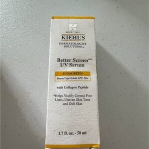 Kiehl's Better Screen UV Serum - White and Yellow